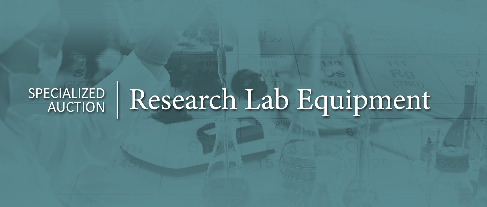 Medical Equipment Auction, Research Lab Equipment Auction